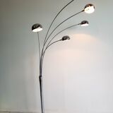 Vintage floor lamp 5 spheres