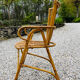Original vintage rattan armchair