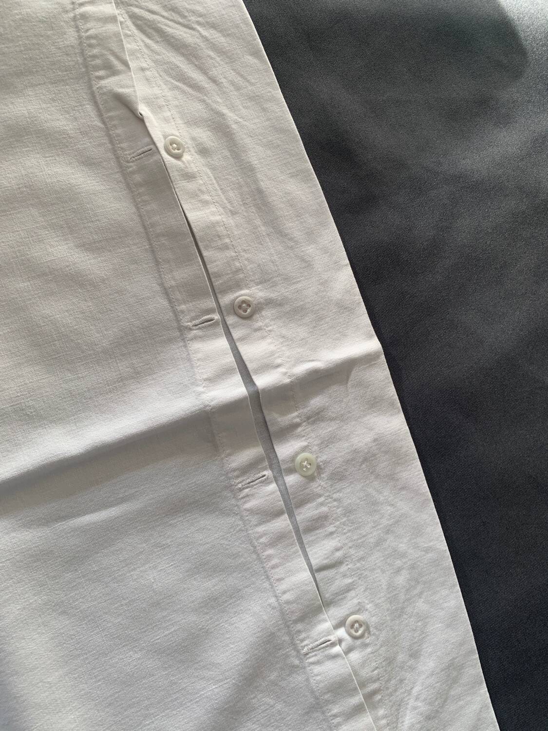 Small old white pillowcase with lace 50x40cm