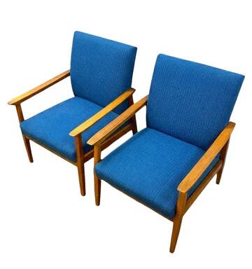 Set of 2 Retro Armchairs, TON, 1960s, Czechoslovakia