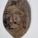 Antique carved wooden tribal mask, early-mid 20th century
