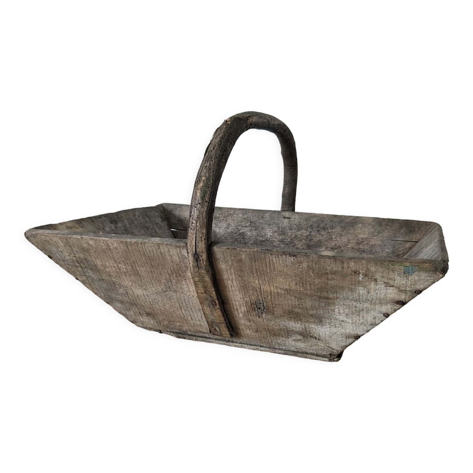 Ancien panier en bois
