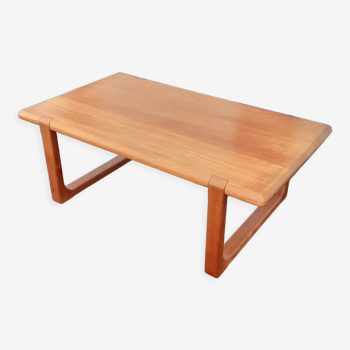 Scandinavian solid teak coffee table Niels BACH