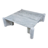 White Carrara Marble Jumbo Coffee Table by Gae Aulenti for Knoll Inc, 1960s