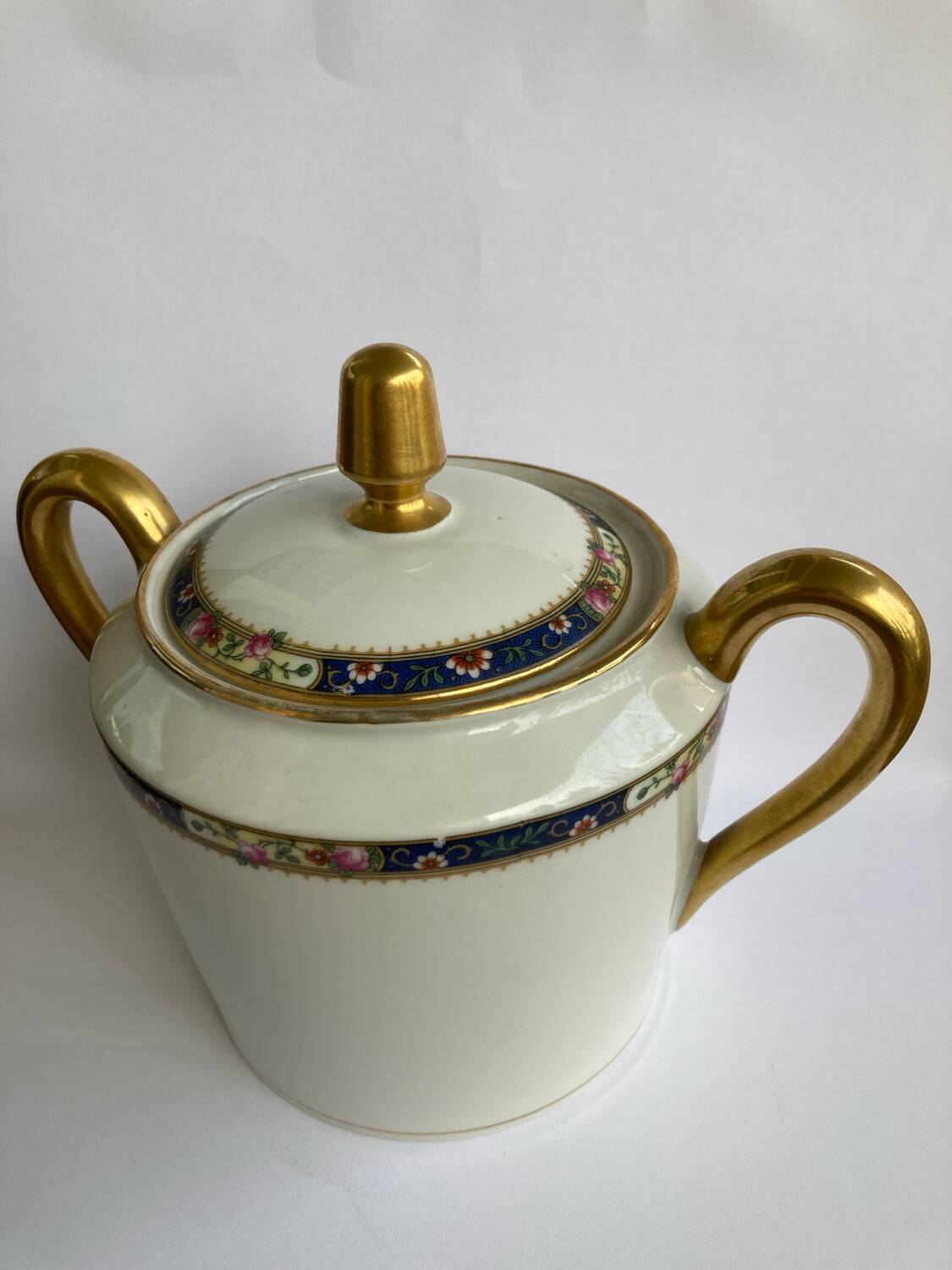 Limoges Haviland porcelain sugar bowl - Le Tanneur