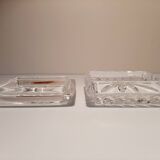 Crystal art deco jewelry box