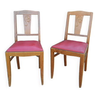 Pair of Art-Deco chairs