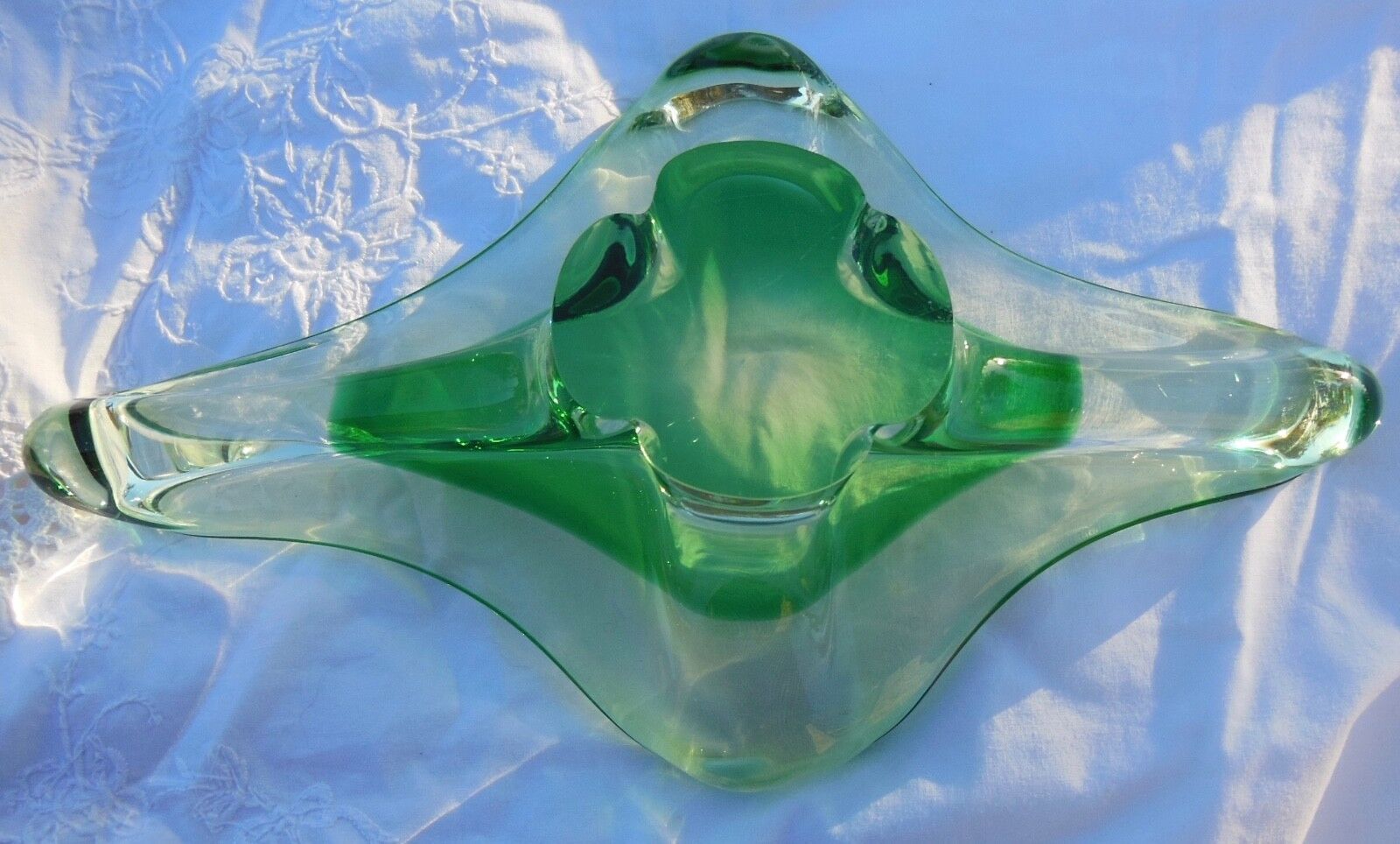 CRYSTAL FRUIT CUP - FLAVIO POLISHED - SOMMERSO GLASS
