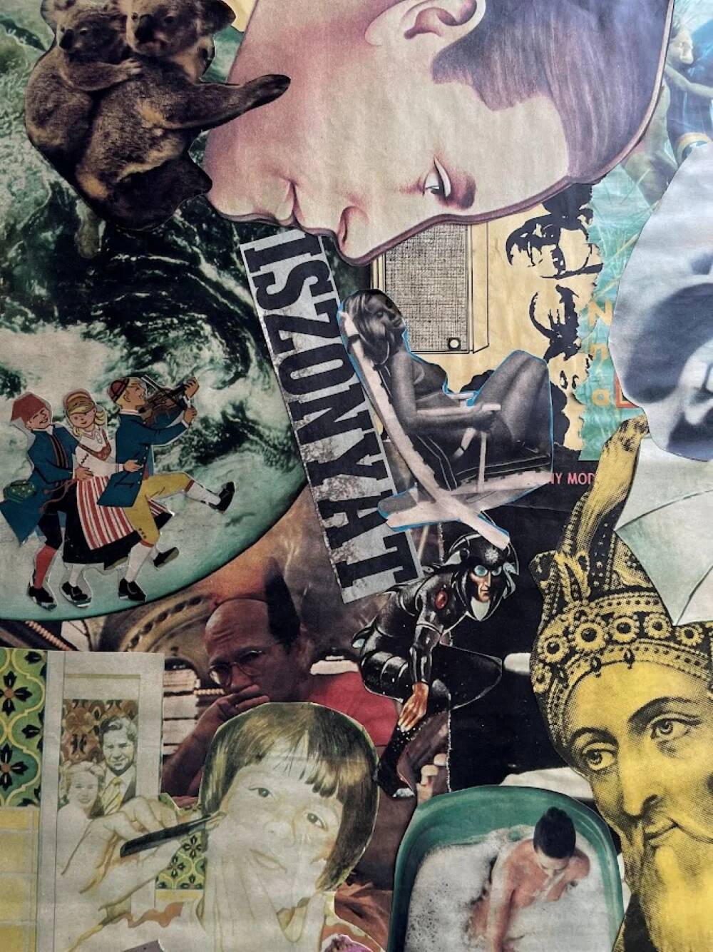 Symmetria Sci-Fi – Mixed collage, Hungary 1970s