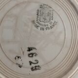 Set of 5 plates terra de fer Saint Amand