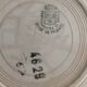 Lot de 5 assiettes terre de fer Saint Amand
