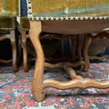 Set of 6 chairs Louis XIV