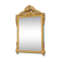 Grand Miroir Louis XVI En Bois Sculpté Et Doré, France, XVIIIème Siècle