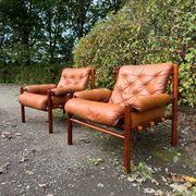 Pair of lounge chairs "Dickie" by Arne Norell – Sweden, 1970s