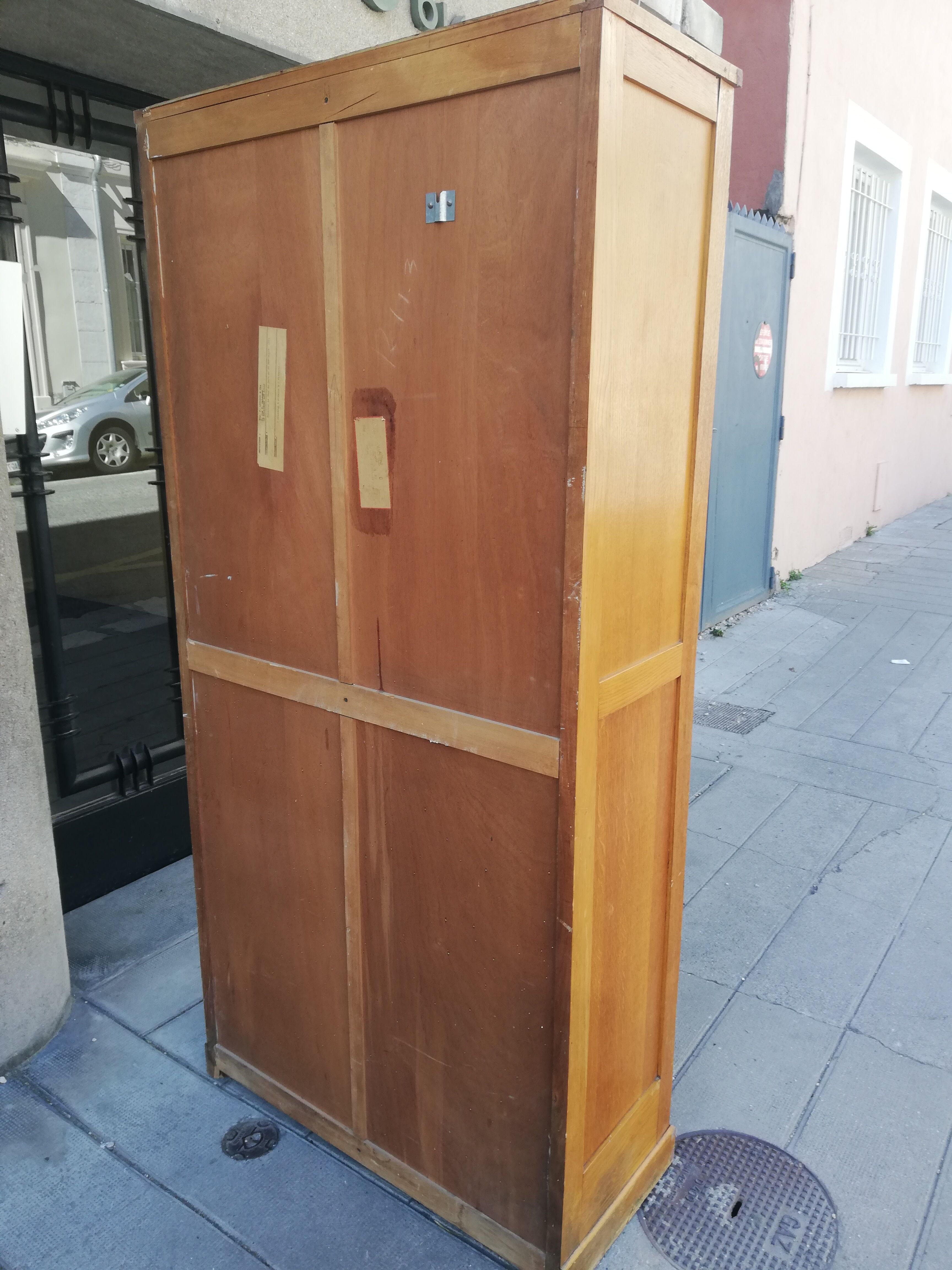 Notary furniture double oak curtain binder