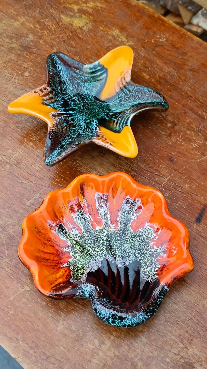 Vallauris style dishes