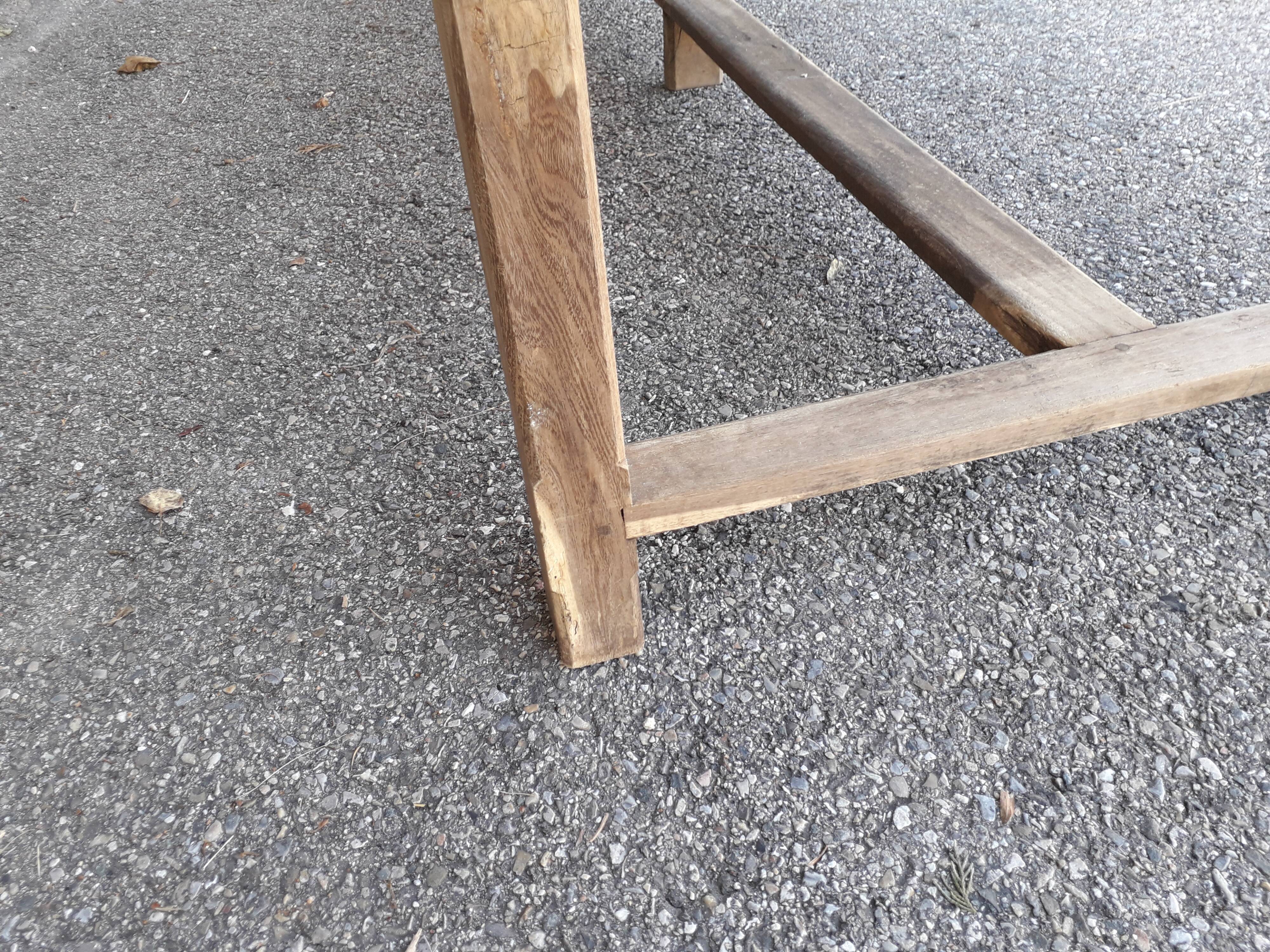 214 cm drawer farm table