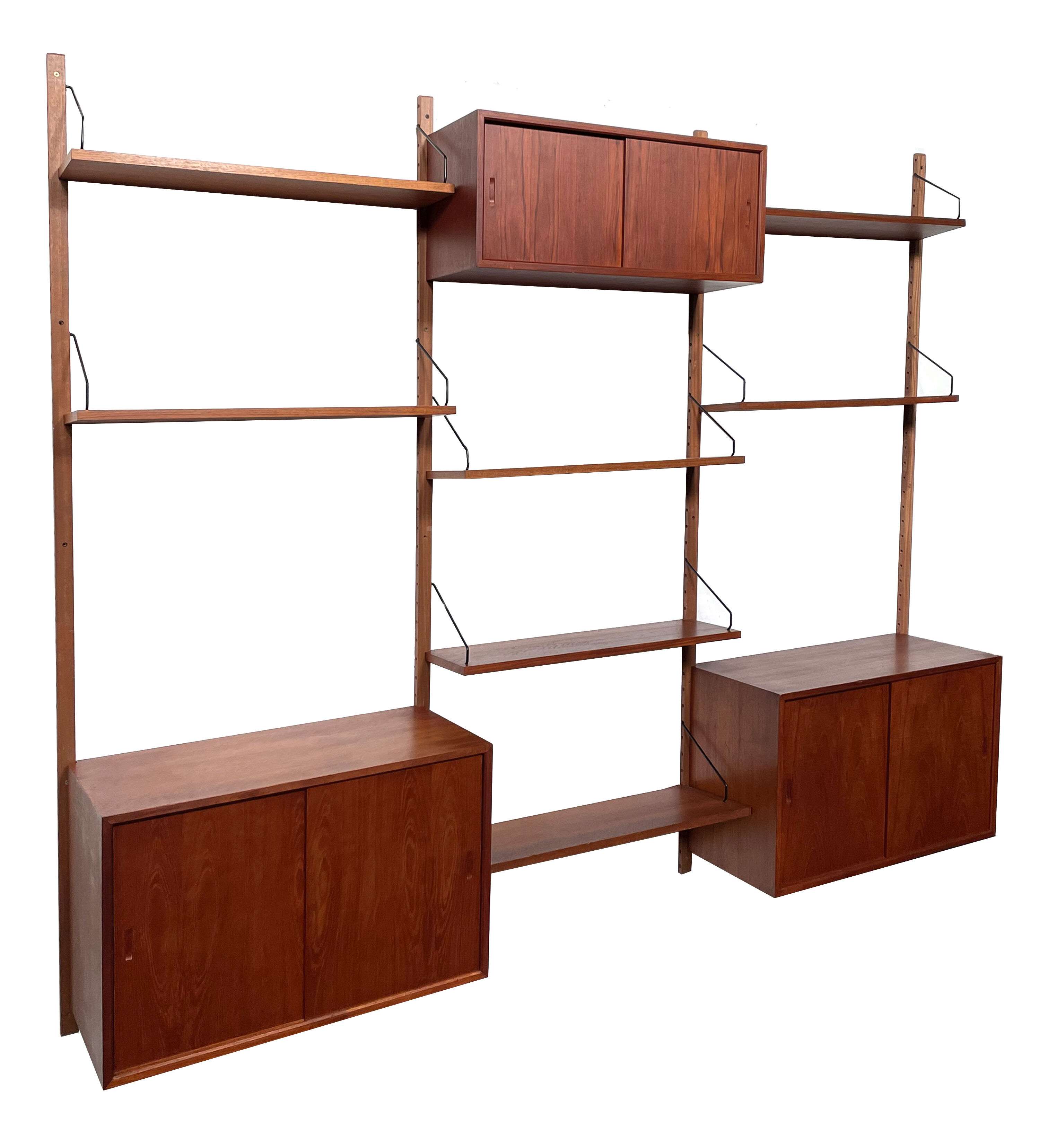 Vintage Poul Cadovius Royal System wall system wall