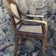 Fauteuil canné XIXe