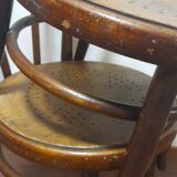 Pair of Thonet bistro chairs