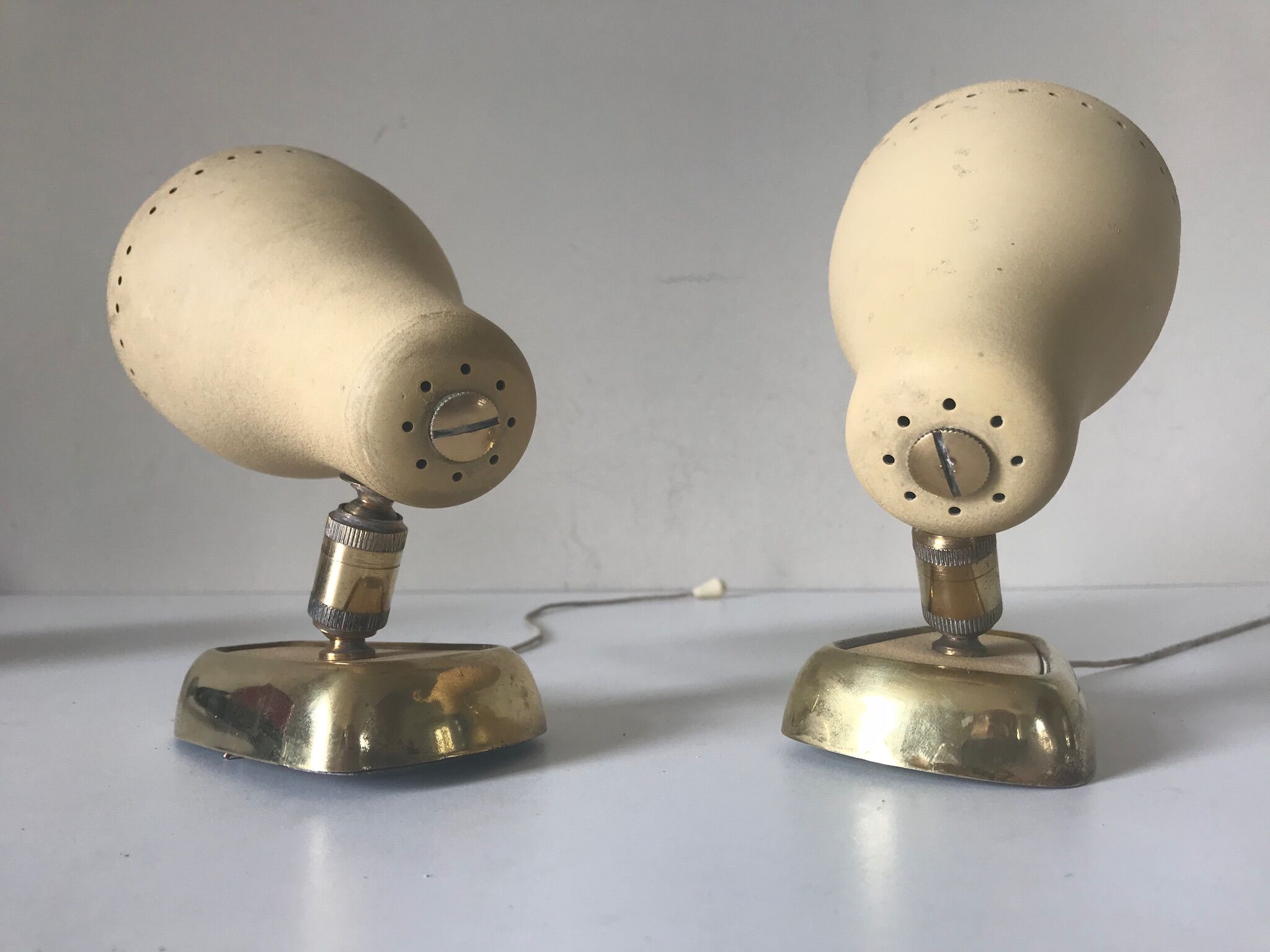 Pair of wall sconces 1960
