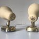 Paire d’appliques cocotte 1960