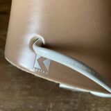 Kostka ceramic table lamp, gemo model, vintage 1970s