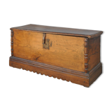 Bench chest oak end XIX