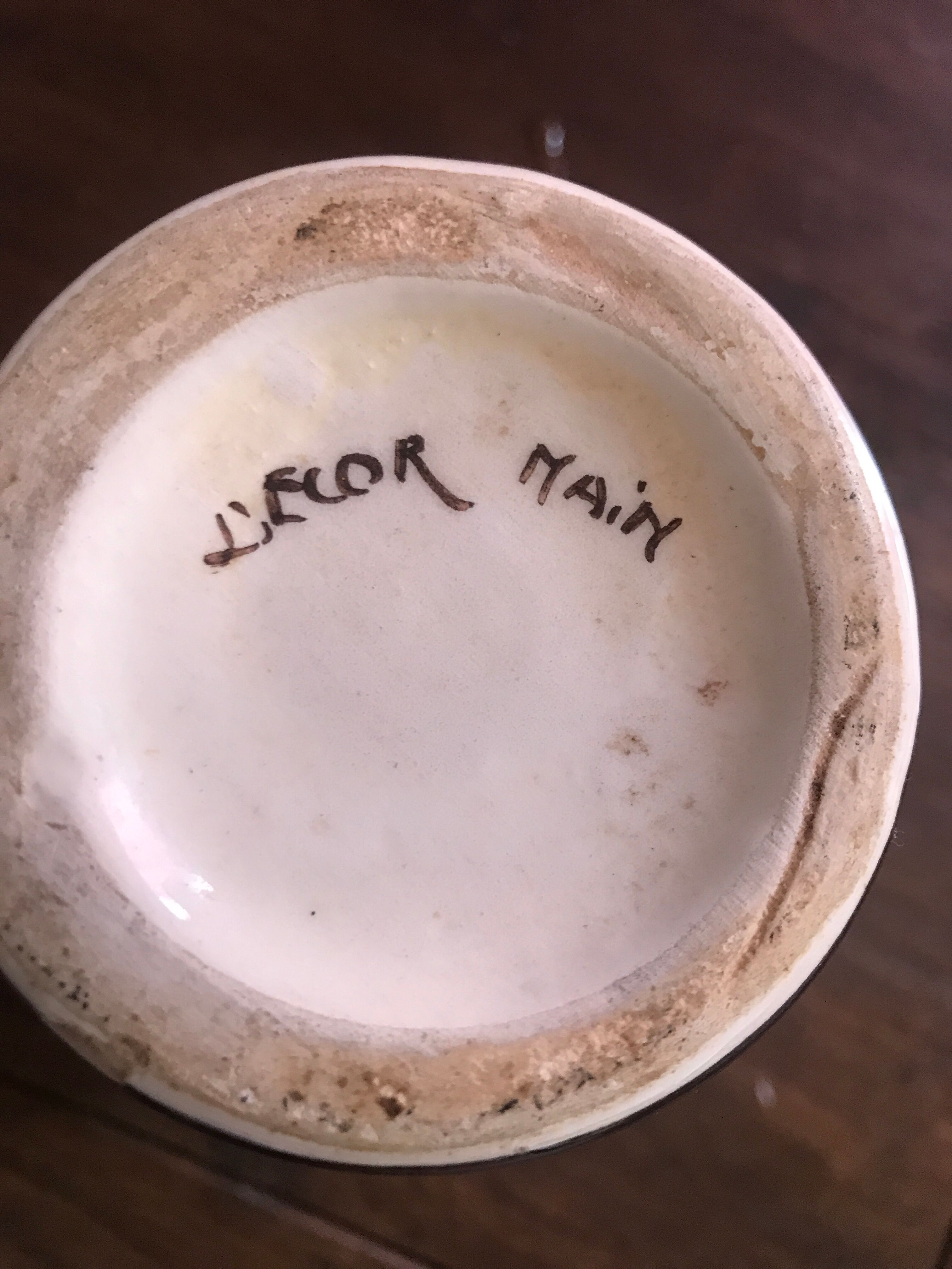 "Vase 'Vallauris Ric' in ceramic"