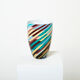 Laura de Santillana for Venini large vase blown glass Klee 1984