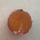 Glazed ceramic pot