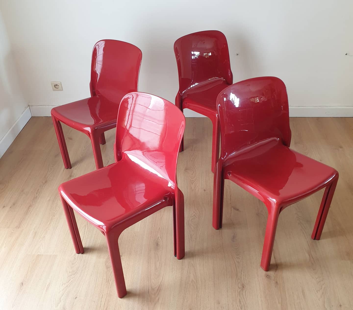 Set of 4 model Selene for Artemide