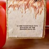 Little Snoopy - old Fisher-Price toy - small wooden dog to drag around - first edition: 1965