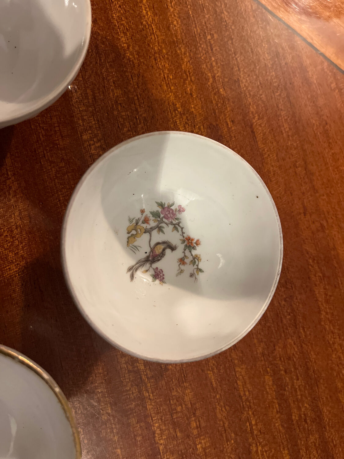 Lot of mini vintage porcelain bowls