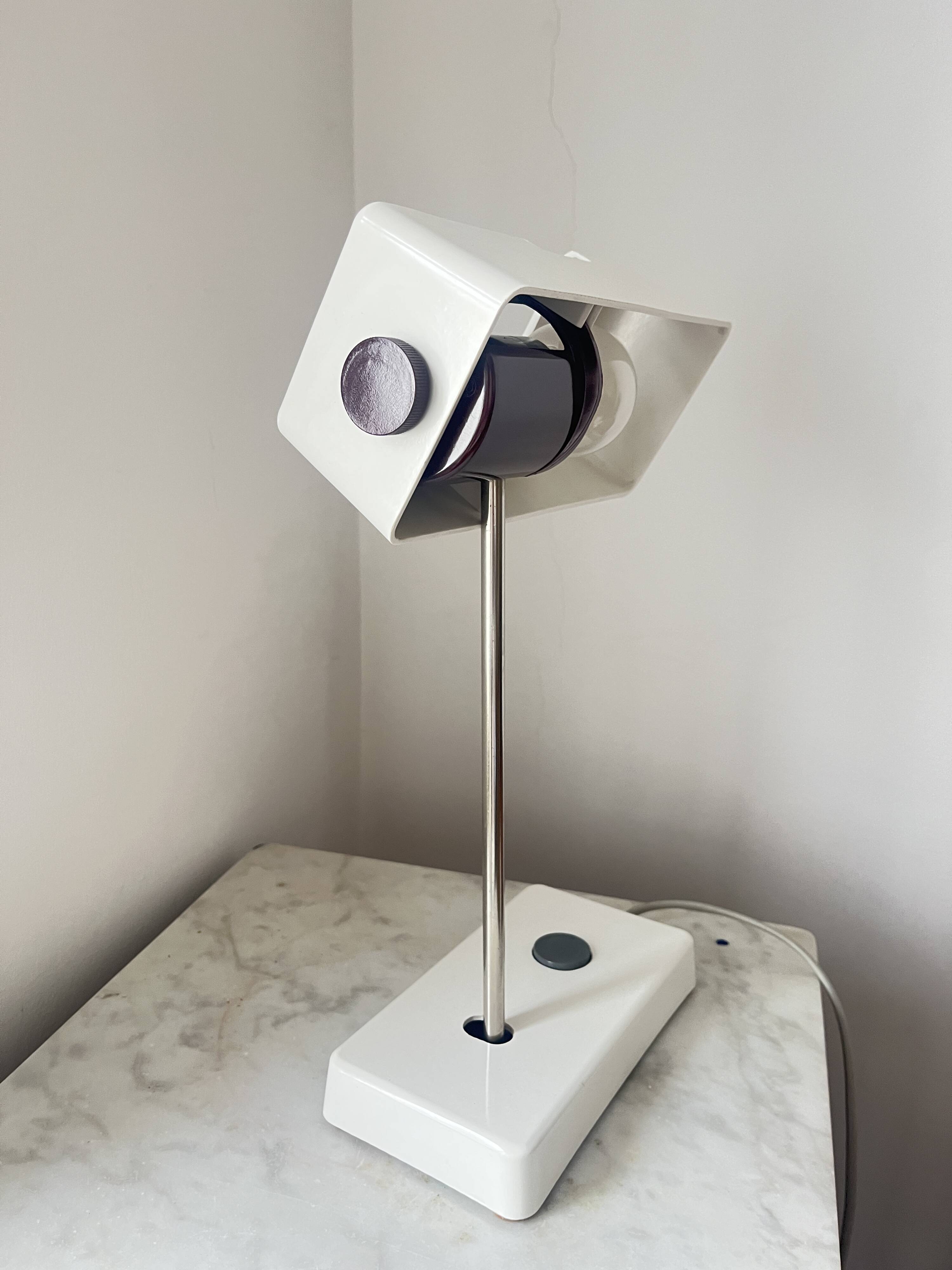 Vintage DDR Desk Lamp Typ 7969, Klaus Musinowski, VEB Dresden, East Germany