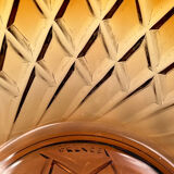 Amber glass bowls worked