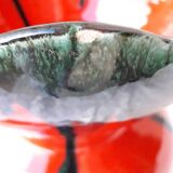 Red ceramic vase from Vallauris