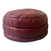 For round leather patchwork Dlg de sede, design 1970.