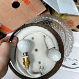 Ceiling lamp with diamond tip