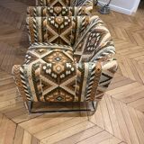 Paire de fauteuils Milo Baughman