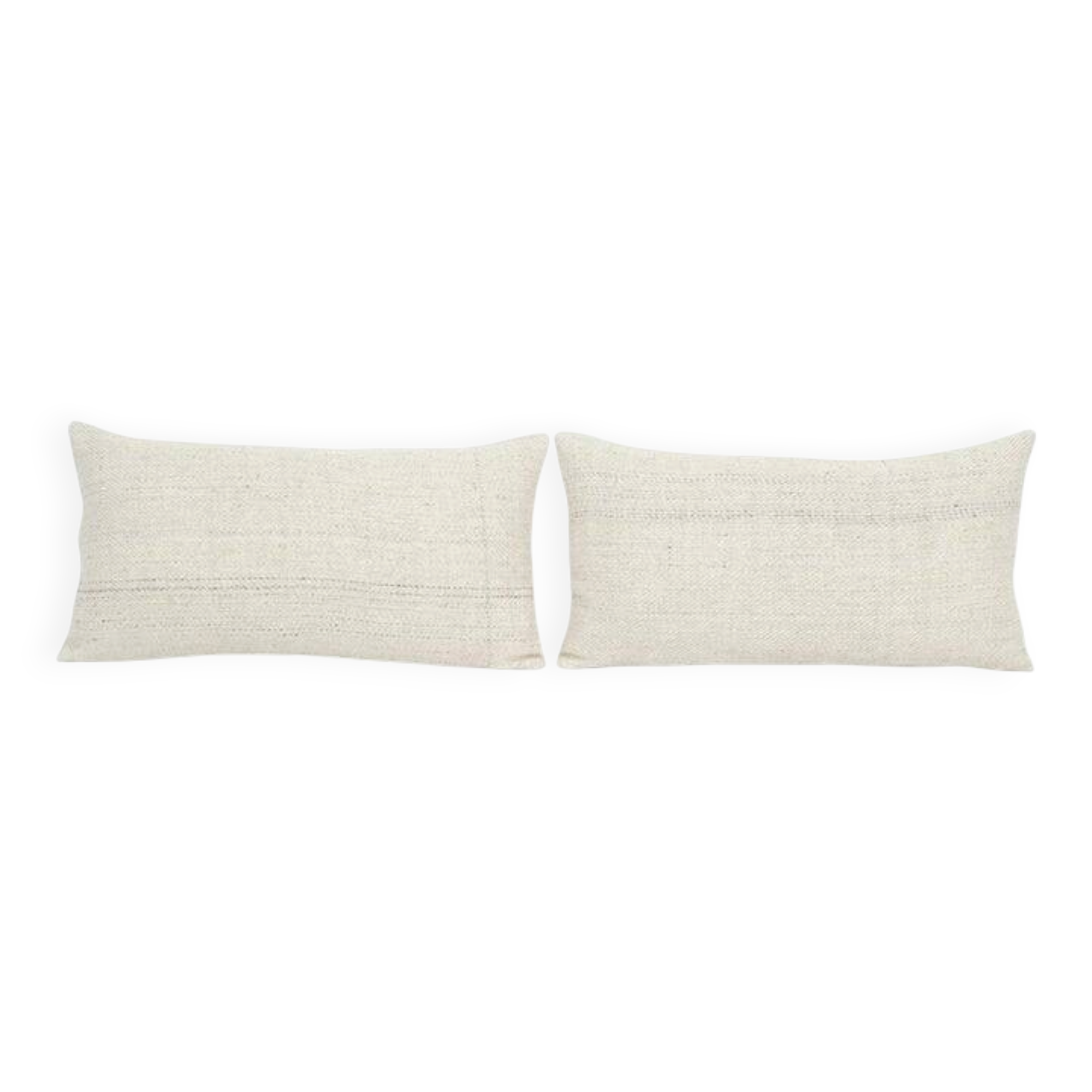 Set of 2 vintage kilim cushion covers 30x61 cm