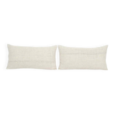 Set of 2 vintage kilim cushion covers 30x61 cm