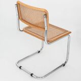 Set of 6 Cesca chairs. Made according to the design by Marcel Breuer. 80s.