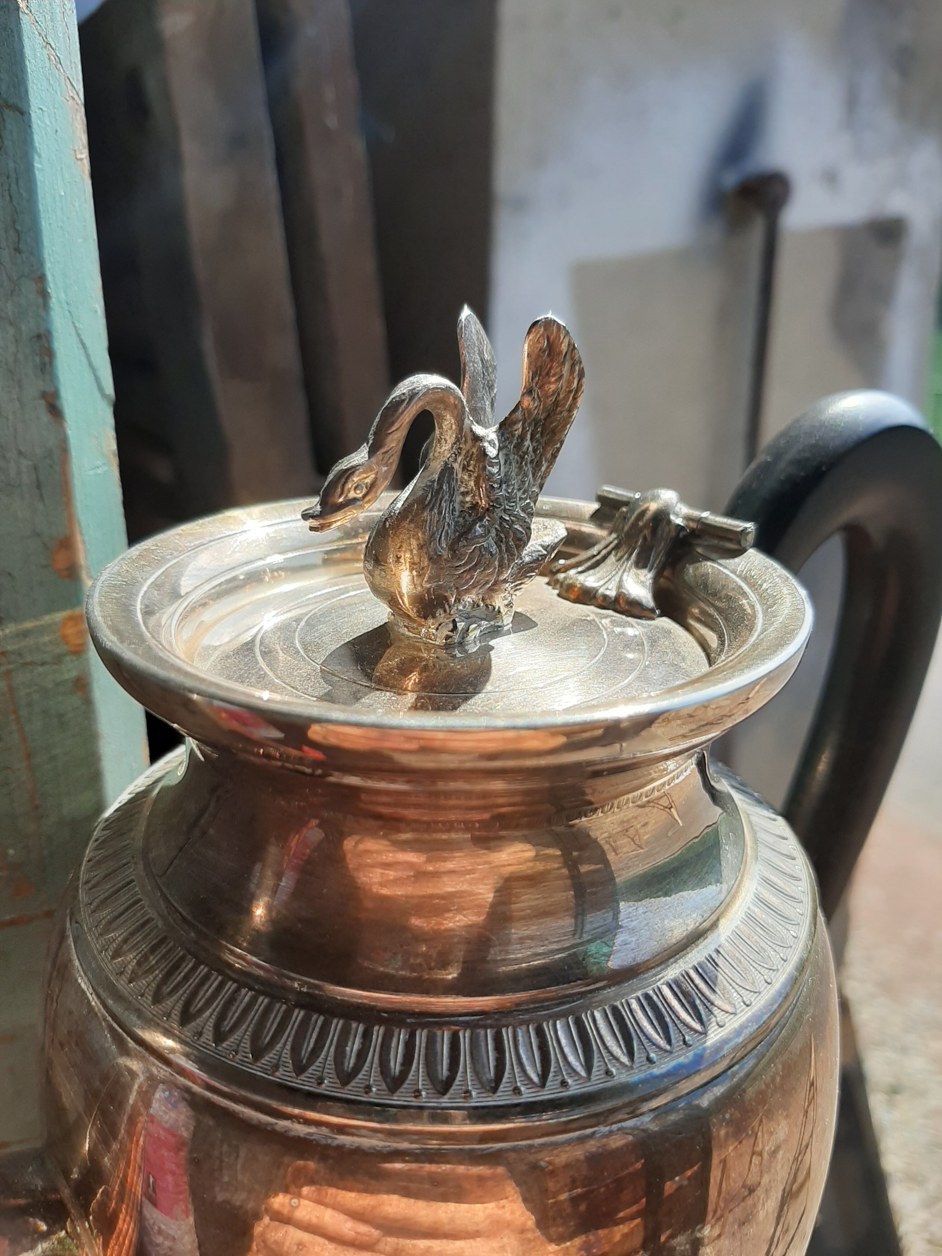 Silver Guildart metal coffee tea service