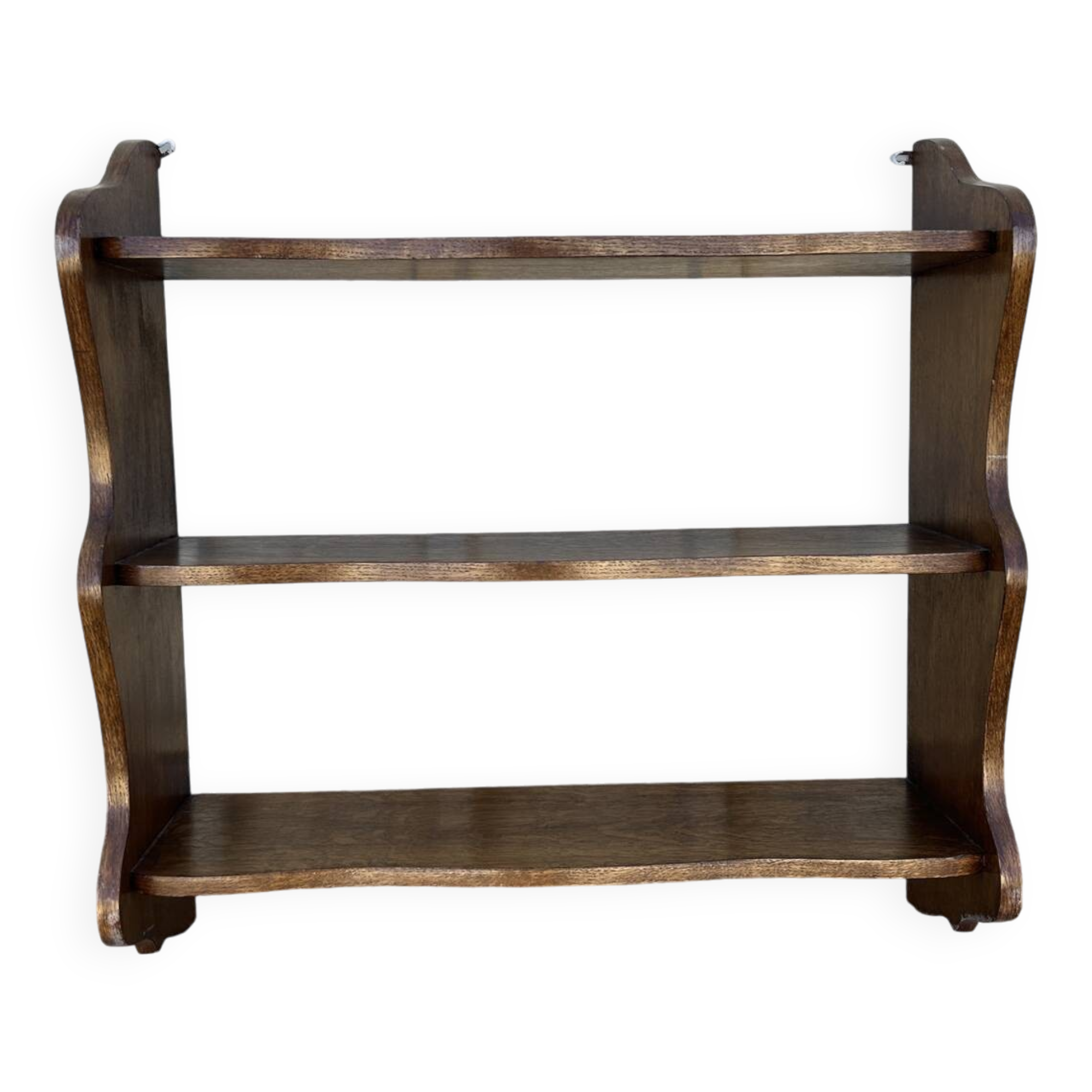 Wooden shelf, 3 levels, vintage, 60s