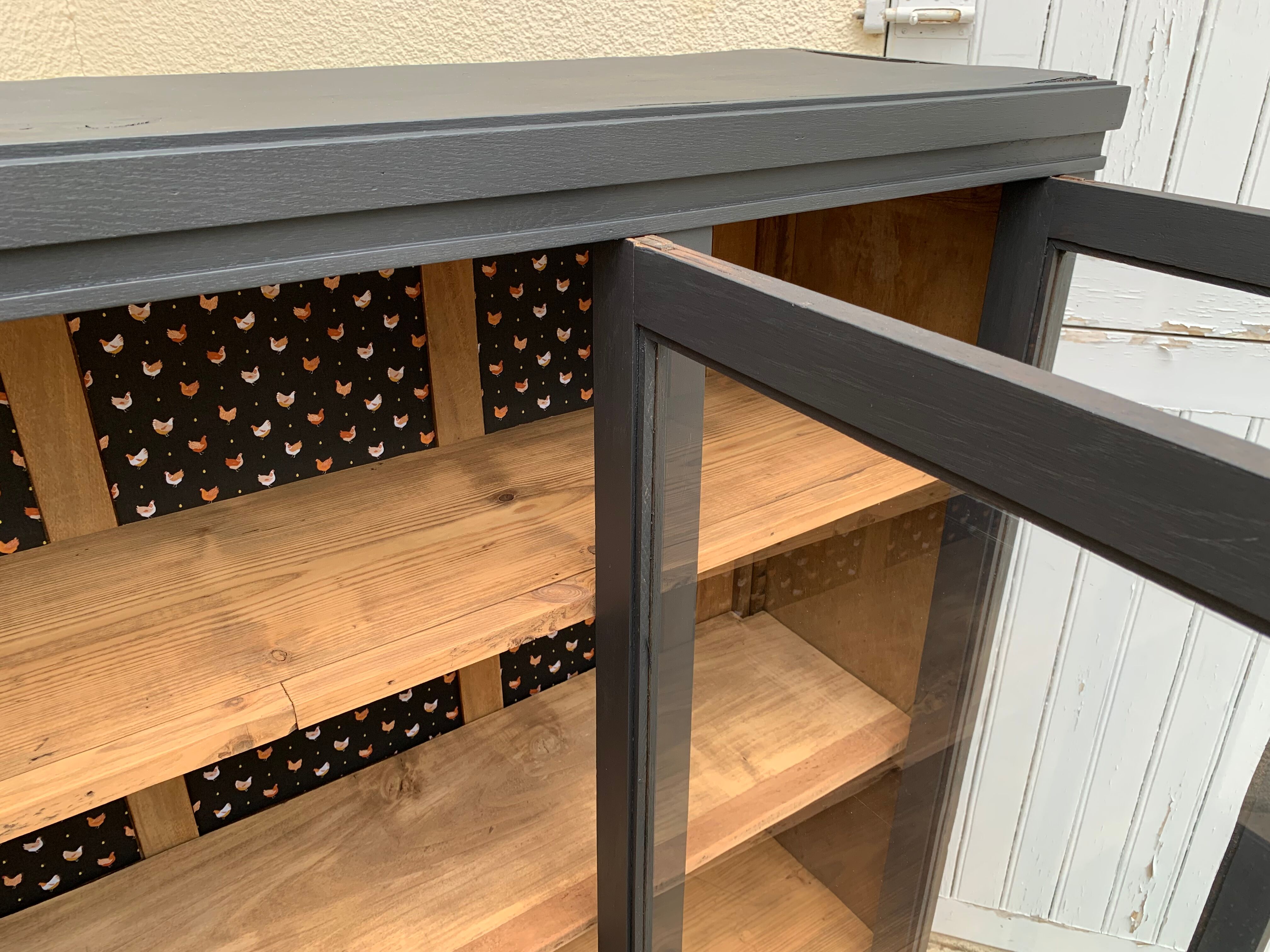 Removable glass cabinet art deco 1930