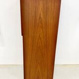 Teak Vintage Magazine Shelf By Kai Kristiansen For FM Modular Wall System.