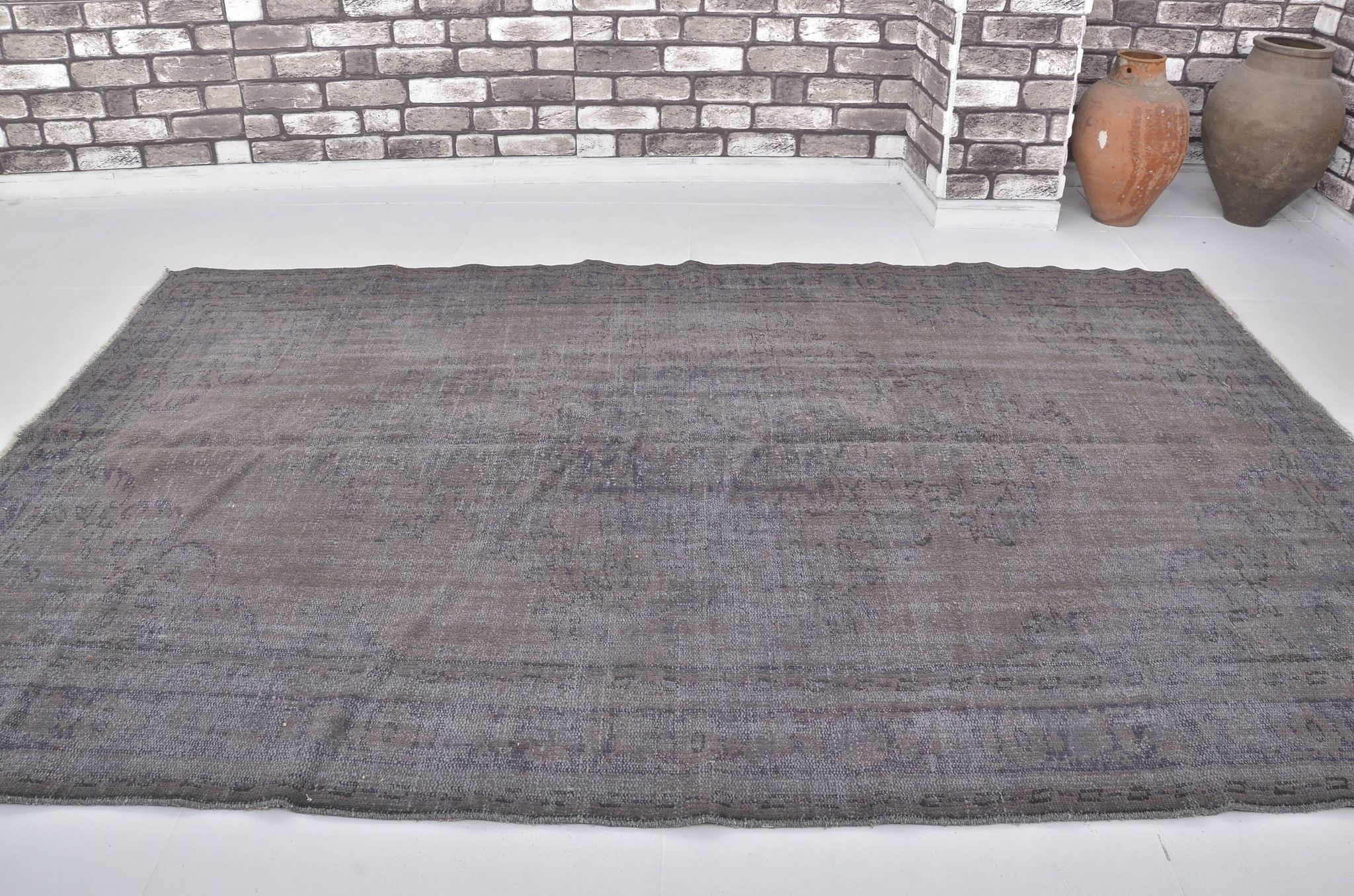 Oushak Vintage Handknotted Rug sku 1497