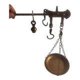Old brass scale