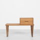 Bench in oak by Aksel Kjersgaard 1960s